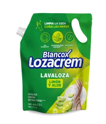 Blancox Lavaloza Líquido Lozacrem con Limón y Aloe