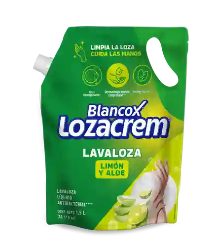 Blancox Lavaloza Líquido Lozacrem con Limón y Aloe