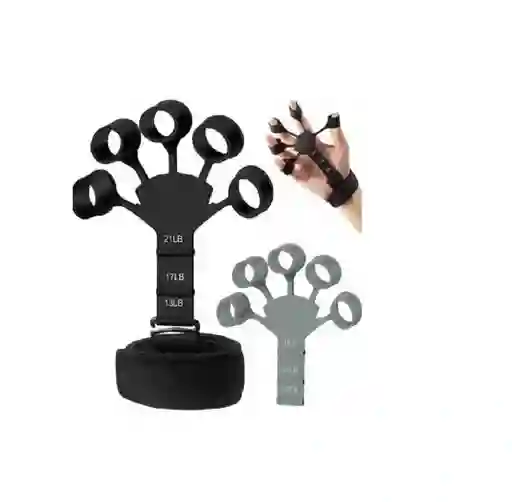 Fortalecedor De Dedos De Silicona Fo Flexibility De 1 Pieza