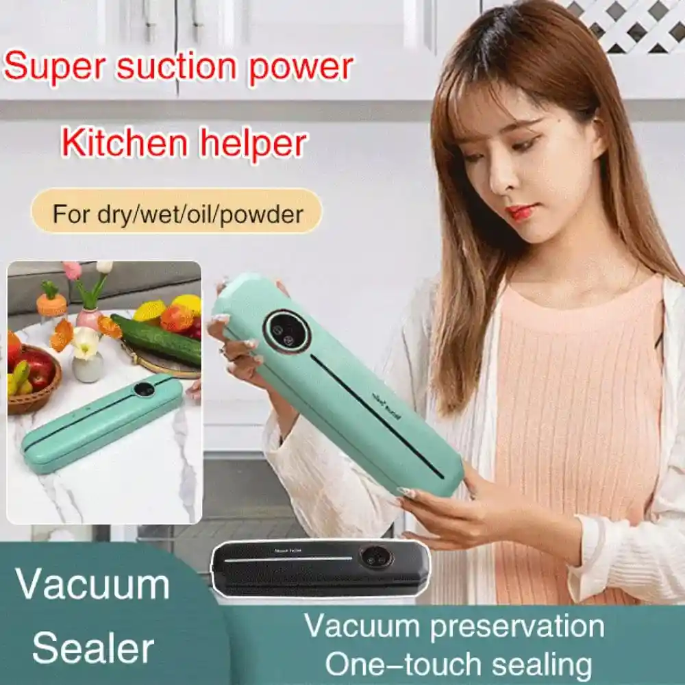 Selladora Al Vacío Doméstica Sellado Al Vacío De Cocina
