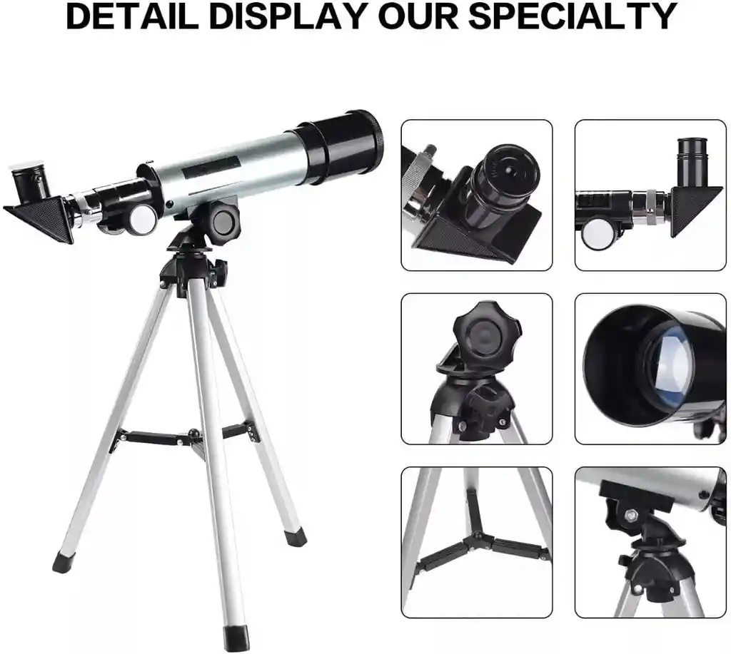Telescopio Astronómico F36050 Niños, Adultos Con Trípode.