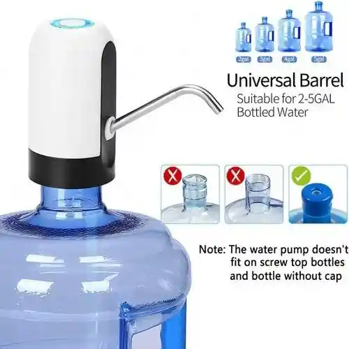 Dispensador Automatico De Agua Para Botellon Recargable Eco