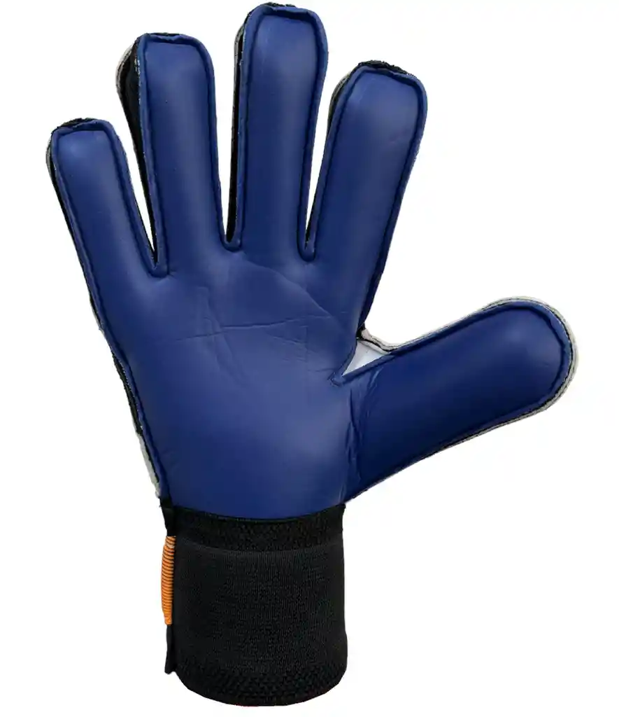 Guantes De Niño Fútbol Golty Super Soccer, Antifracturante/ Naranja - Azul / 5