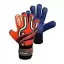 Guantes De Niño Fútbol Golty Super Soccer, Antifracturante/ Naranja - Azul / 5