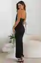 Vestido Apia Talla M Negro