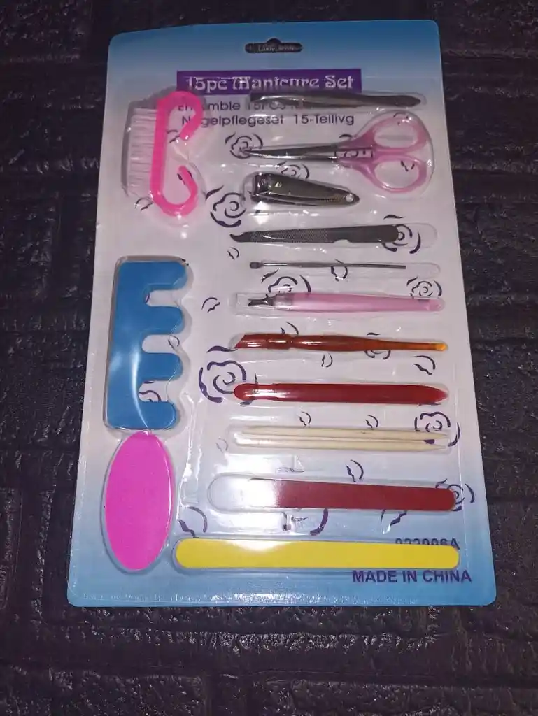 Kit Para Manicura Uñas