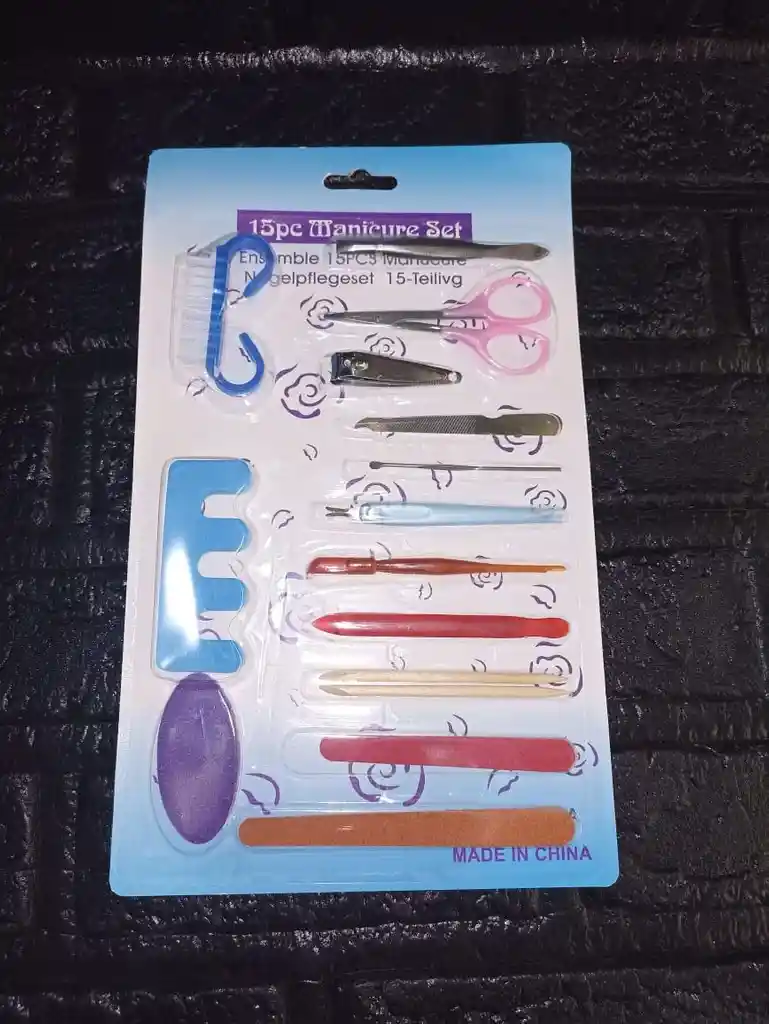 Kit Para Manicura Uñas