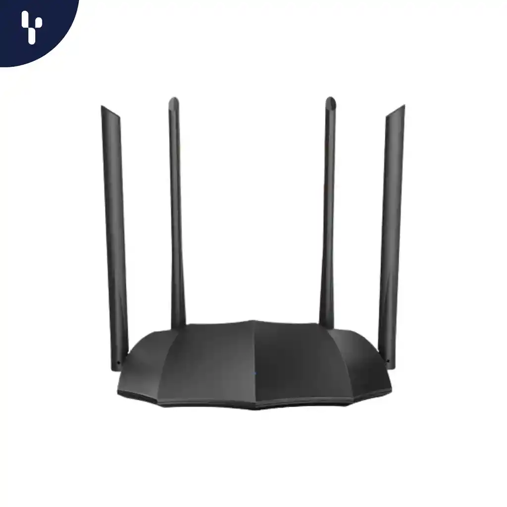 Router Wifi Tenda 2.4ghz/5ghz Ac1200 4 Antenas/6 Dbi/4 Puertos 10/100mbps/1wan/3 Lan