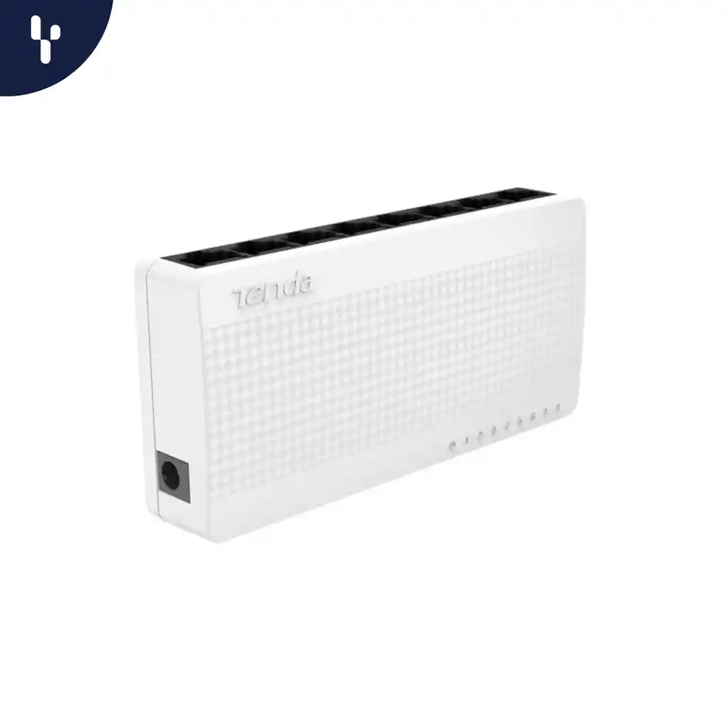 Switch 8 Puertos 10/100mbps Plastico Proteccion 6kv