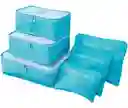 Organizadores De Equipaje X6 – Set De Bolsas Para Maleta De Viaje
