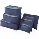 Organizadores De Equipaje X6 – Set De Bolsas Para Maleta De Viaje