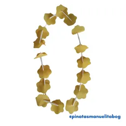 Collar Hawaiano Amarillo