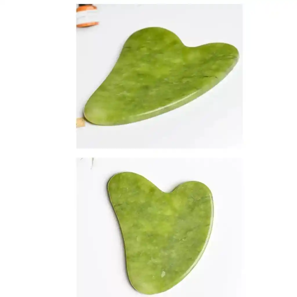 Rodillo De Jade Con Guasha – Masaje Facial Y Terapia Antiestrés