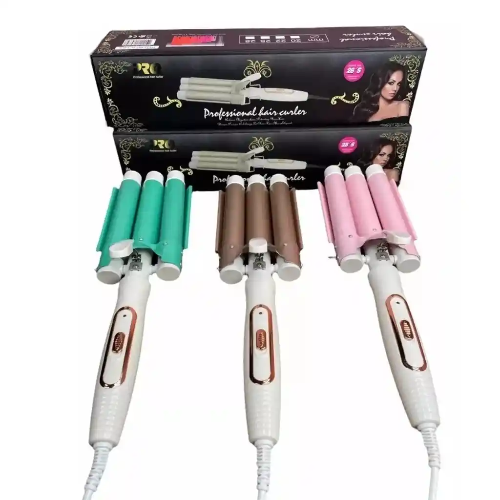 Rizadora De Cabello Dj-1 – Efecto Sirena Con Ondas Naturales