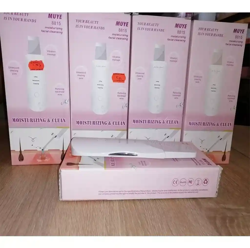 Limpieza Facial Ultrasónica – Pala Exfoliante Y Removedora De Impurezas
