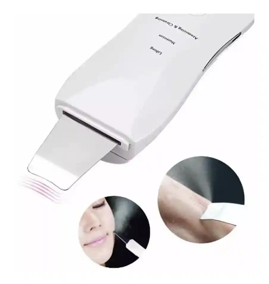 Limpieza Facial Ultrasónica – Pala Exfoliante Y Removedora De Impurezas