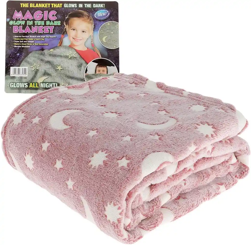 Cobija Luminosa Magic-1 (170×180 Cm) – Brilla En La Oscuridad Y Abriga