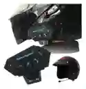 Intercomunicador Auriculares Casco Bluetooh Bt12 Moto Música