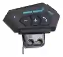Intercomunicador Auriculares Casco Bluetooh Bt12 Moto Música