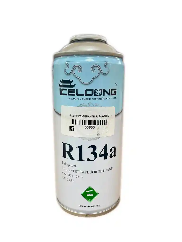 Gas Refrigerante Icelong R134a 340gr