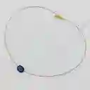 Collar Gargantilla Piedra Lapislazuli