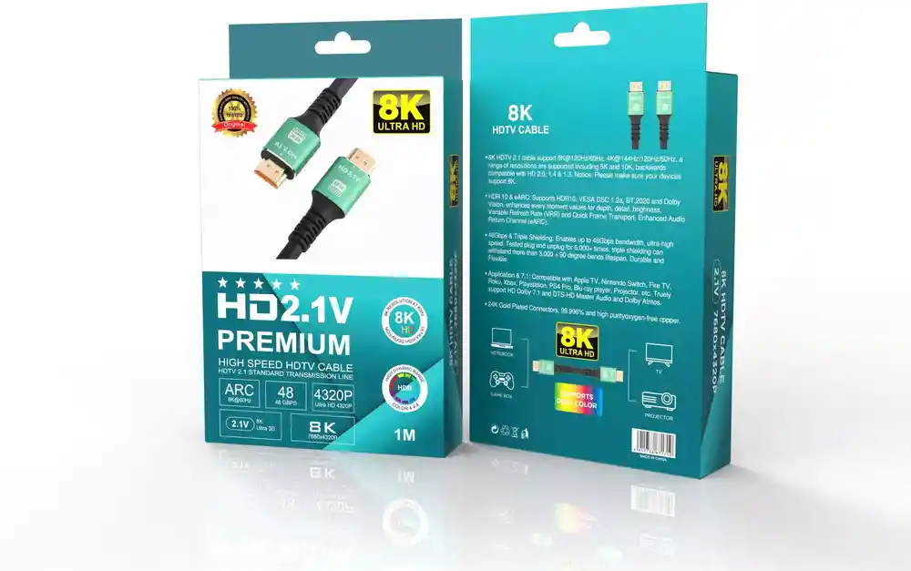 Cable Hdmi 10m 8k Ultra Hd Premium Hd2.1v