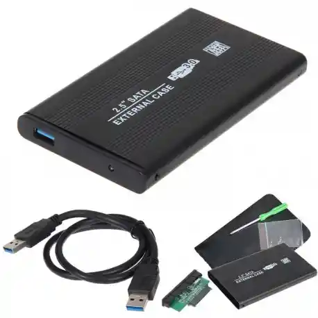 Caja Externa Para Disco Ssd Y Mecanico