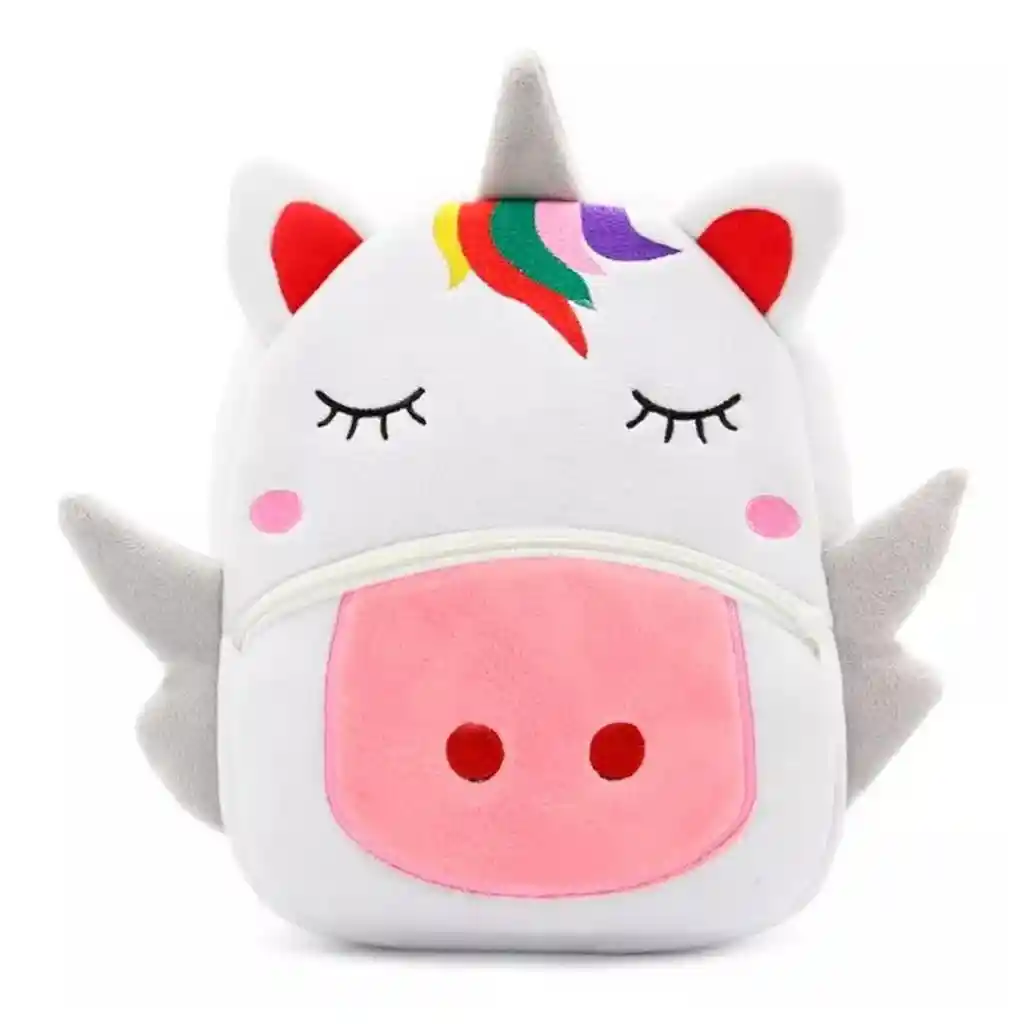 Mochila De Felpa Para Niños – Diseño Tierno Y Material Suave
