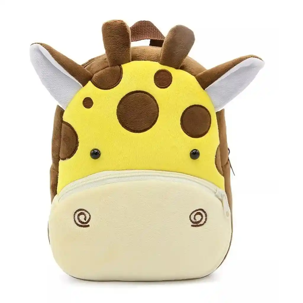 Mochila De Felpa Para Niños – Diseño Tierno Y Material Suave