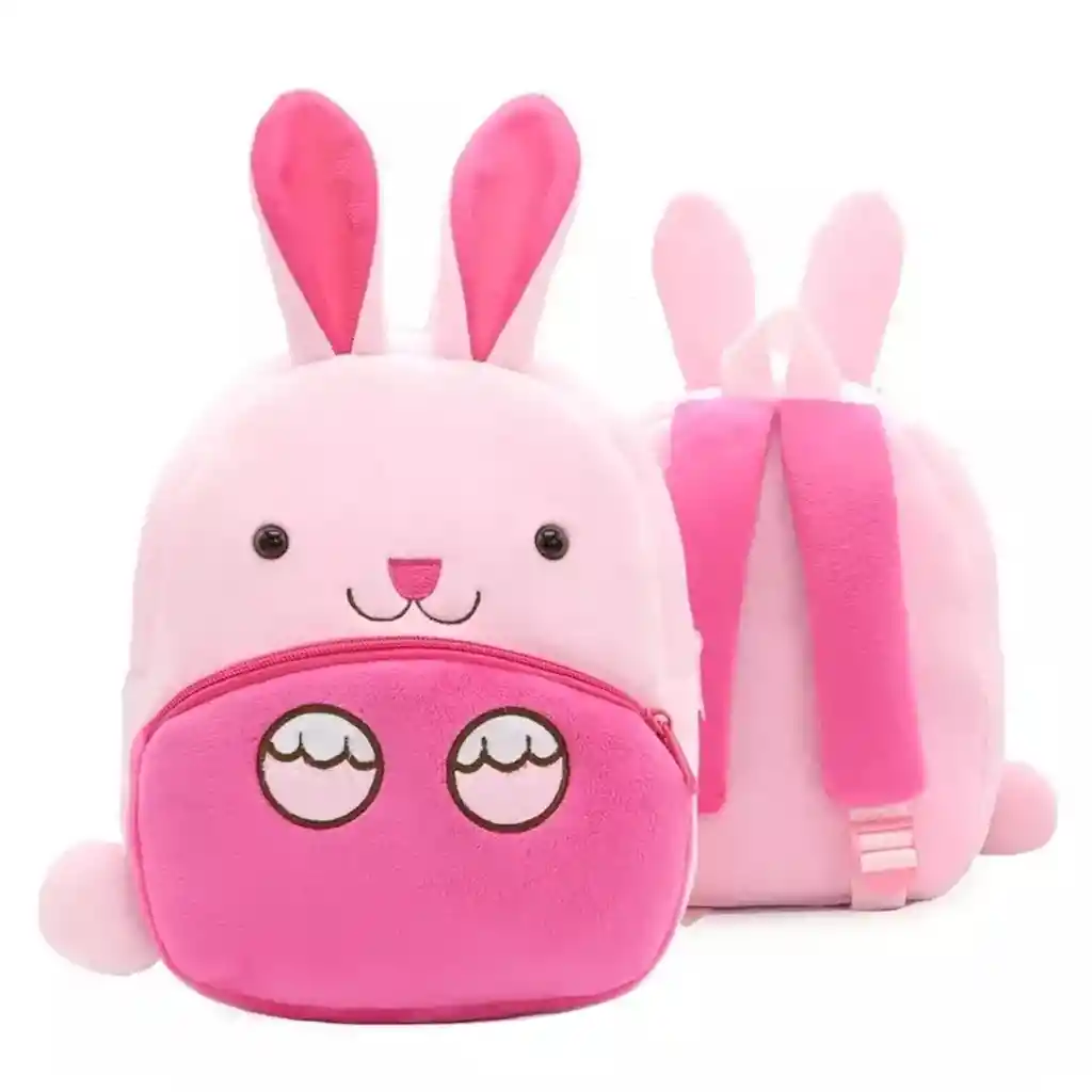 Mochila De Felpa Para Niños – Diseño Tierno Y Material Suave