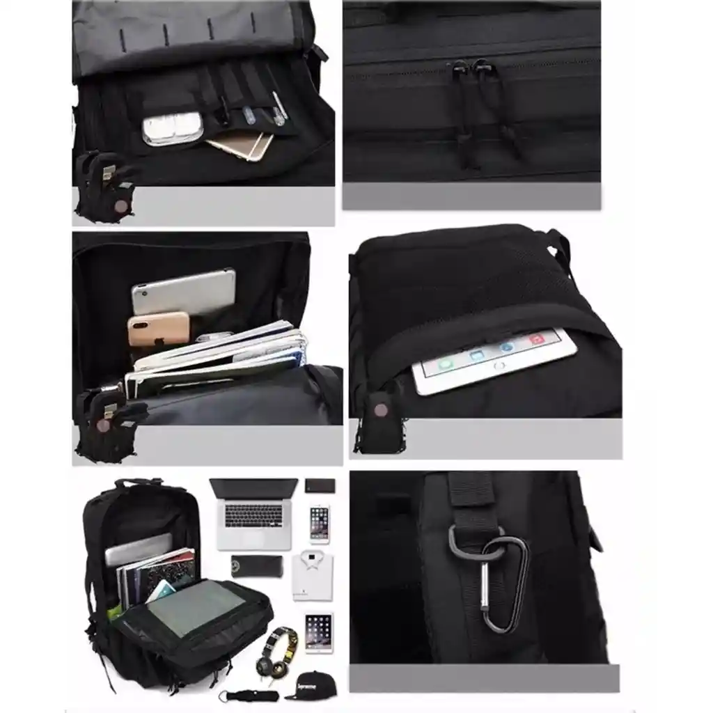 Morral Militar 50l – Resistente Y Espacioso Para Aventuras