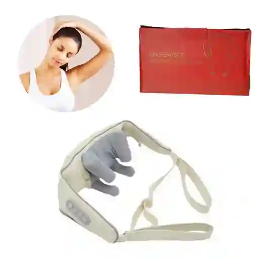 Masajeador Electrico Para Cuello Recargable Alivio Dolorde Cuello