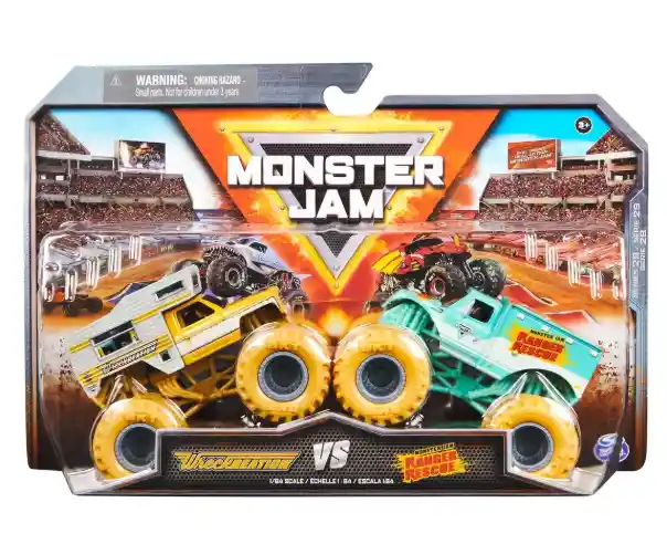Monster Jam Rescuer Verde