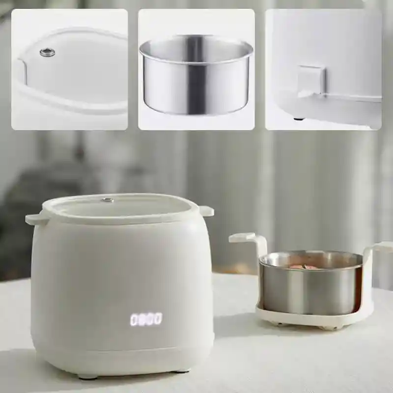 Cocedor Olla Huevos Maquina Eléctrica Temporizador Cocinar
