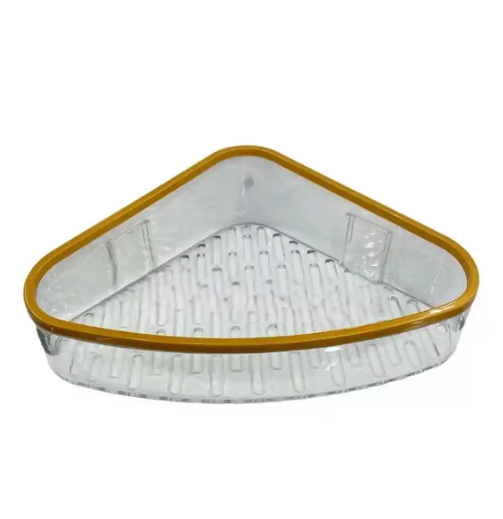 Estante Esquinero Soporte Adhesivo Montaje Pared Cocina Baño