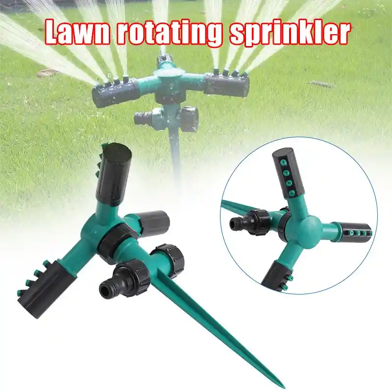 Regadera Giratoria – Ideal Para Jardines Y Céspedes