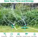 Regadera Giratoria – Ideal Para Jardines Y Céspedes