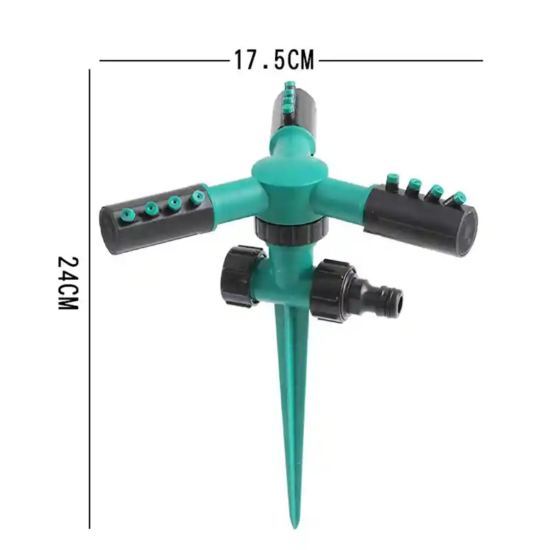 Regadera Giratoria – Ideal Para Jardines Y Céspedes