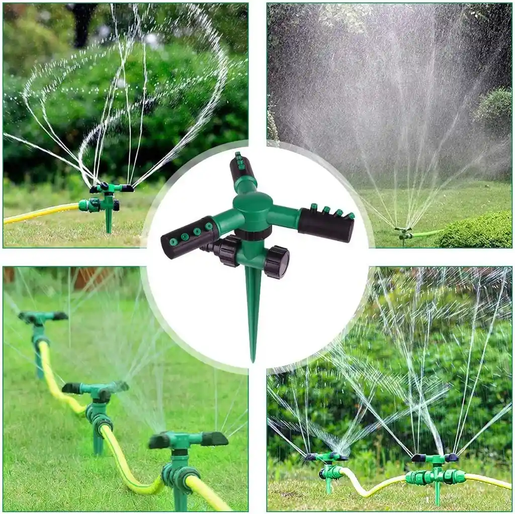 Regadera Giratoria – Ideal Para Jardines Y Céspedes