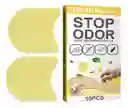 10 Parches Quita Olor De Zapatos Plantilla Antibacterias
