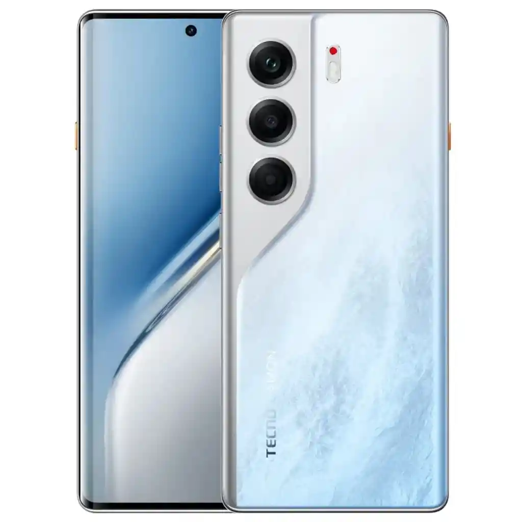 Celular Tecno Camon 40 Pro 256gb 8ram 50mp Blanco Glaciar