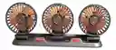 Ventilador Para Carro 3 Cabezas 2 Velocidades Ajustables Ventilador 24v