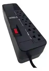 Regulador Unitec Automático De Voltaje 990va - 6 Tomas