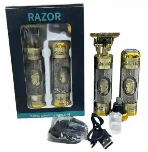 Maquina Afeitadora Eléctrica Rasuradora Inalambrica 3en1 Razor