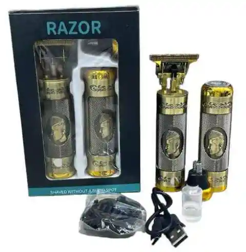 Maquina Afeitadora Eléctrica Rasuradora Inalambrica 3en1 Razor