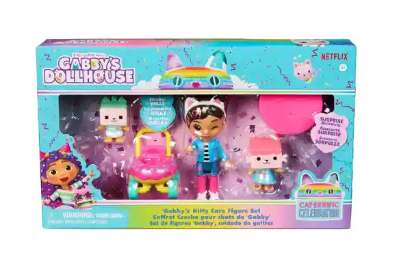 Gabby Doll House Set De Figuras De Kitty Care