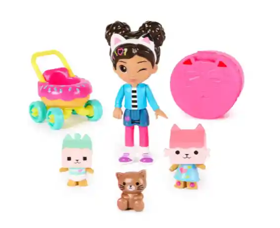 Gabby Doll House Set De Figuras De Kitty Care