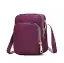 Bolso Hombro Cruzado Forma De U Portacelular Morado