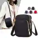 Bolso Hombro Cruzado Forma De U Portacelular Morado