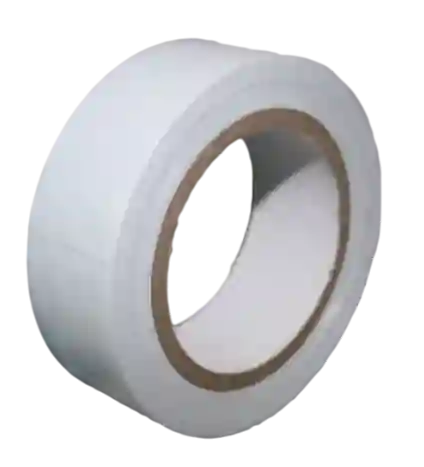 Cinta Aislante Electrica Blanca 18mm X 4.5 Metros
